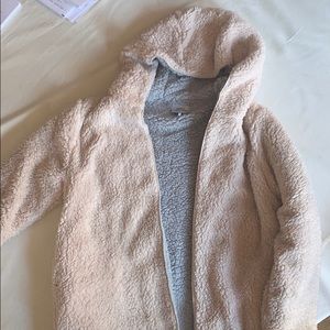 Urban outfitters oversized teddy coat